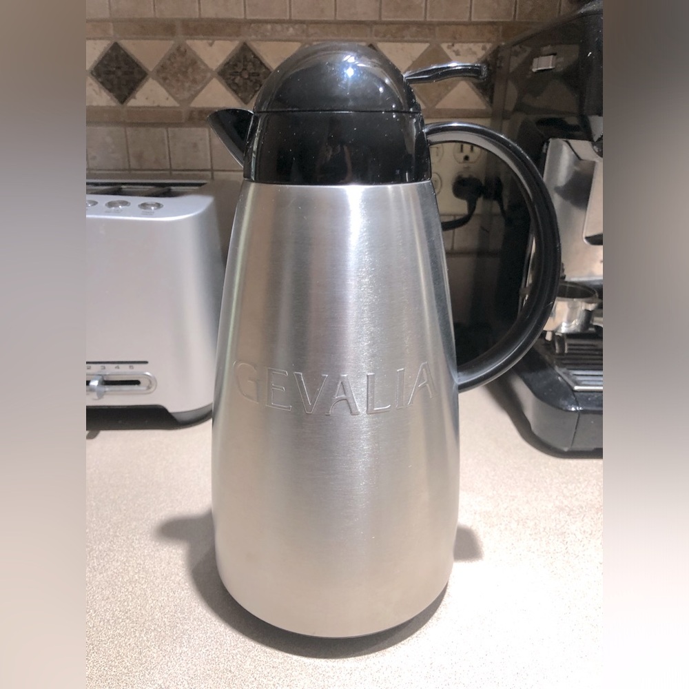 Gevalia Coffee Carafe Approx. 12” Tall